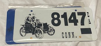 Set Of Vintage License Plates