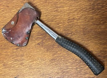 Boy Scout Vintage Axe With Leather Sheath