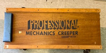 Vintage Professional Mechanics Creeper ~ Model MC4N ~ (T)