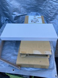 2 Piece 24' Box Floating Shelf