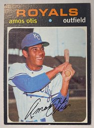 1971 Topps Amos Otis #610 High Number