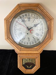 Antique Regulator Wall Clock