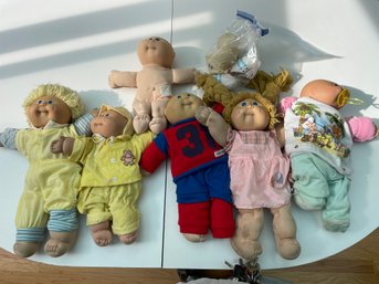 Vintage Cabbage Patch Dolls Lot,  Hand Signed???  Please Watch