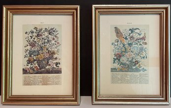 After Robert Furber Prints, May & August
