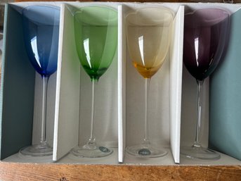 Lenox Colored Wine Glasses