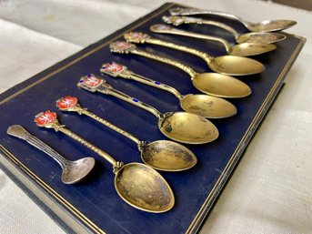 Antique & Vintage Spoon Lot - Includes 2 In Sterling