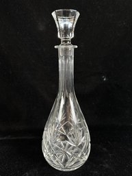 Tall Cut Glass Decanter