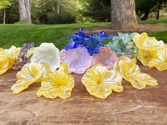 Hand Blown Glass Bud Vases, Napkin Rings, And More Beautiful Glass Art