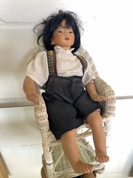 Handmade Boy Doll 17'
