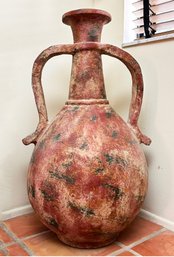 A Large Terra Cotta Vase - Nerly 3' High!