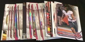 Lot Of (40) Assorted Football Rookie Cards - M