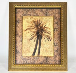 An Attractive Deco Revival Palm Tree Print