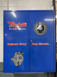 Raybestos Metal Cabinet.