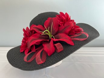 Hand Decorated Derby Hat #2