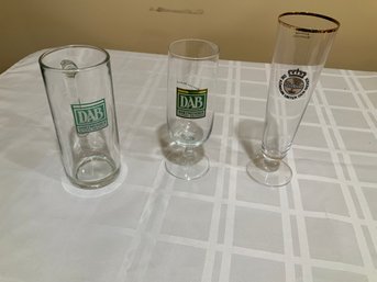 Tall German Beer Glasses
