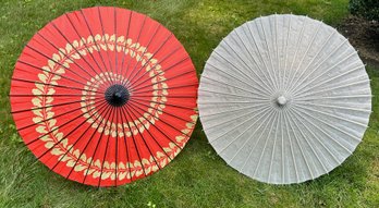 Pair Of Vintage Parasols