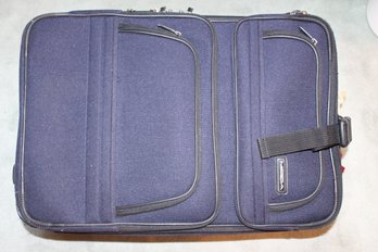 Blue Moda Suitcase 26x18x11