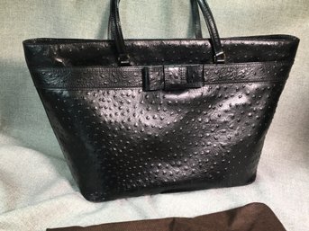 Incredible $395 KATE SPADE - BRAND NEW Bag - Harmony Valencia Road Black Leather Tote Bag - With Dust Bag