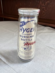 Unopened 1950s Hygienia Baby Bottle