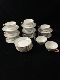 Mikasa Driftwood Cups And Saucers