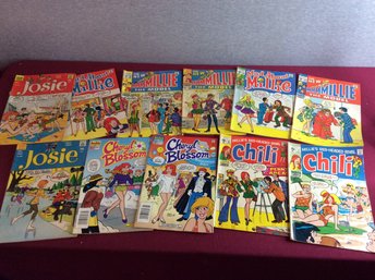 Mixed Cherry, Josie, Chilli, And Millie Comic Book Lot #2