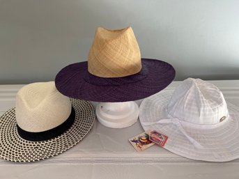 Three Women's Hats