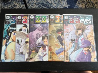 Manga 3x3 Eyes Curse Of The Gesu 5 Of 5.  Mature Readers.  Lot 51
