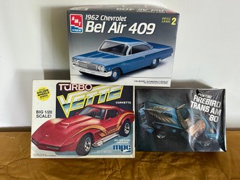 Vintage Auto Models From Collector COMPLETE KITS