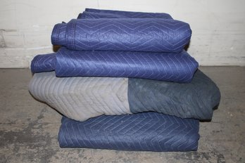 Lot Of Four Lightly Used Moving Blankets