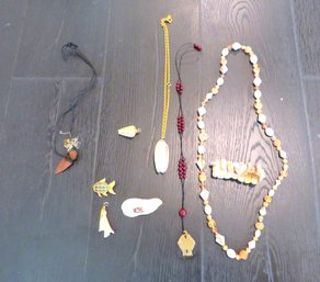 Shell Fish Theme Jewelry