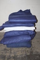 Lot Of Five Lightly Used Moving Blankets