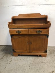 Ethan Allen Maple All Wood Dry Sink