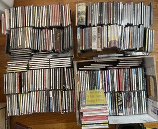 FIVE BANK BOXES OF CDS