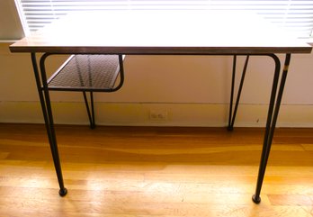 Mid Century Modern Hair Pin Leg Desk