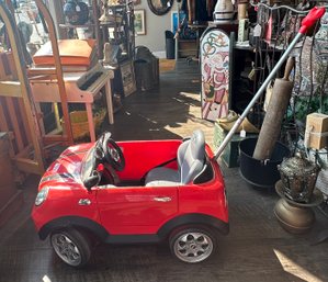 So Much Fun For Our Future Drivers !!! A Red Huffy Push 'n Roll Kids Mini Copper - For Children   RC/ SR