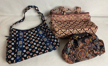 Three Vera Bradley Bags