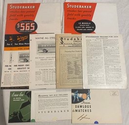 1933-1935 Advertisements And Brochures