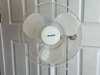 A Three-Speed Floor Fan By Duracraft