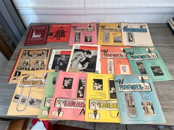 Lot Of Northwest CT History Items Including Playbills And Magazines