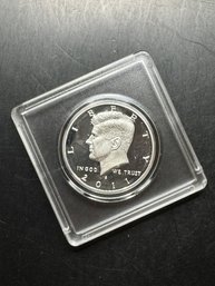 2011-S Uncirculated Proof Kennedy 90 Silver Half Dollar