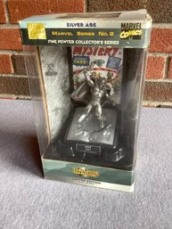 Silver Age Marvel Series No 2 Fine Pewter Collector's Series Thor In Original Packaging