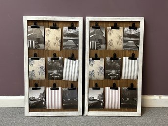 White-Washed Photo Clipboard Frames By Bee & Willow Home