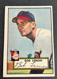 1950 Bowman Bob Lemon # 40  Second Year As Player For The Cleveland Indians Not Graded No Marks-folds