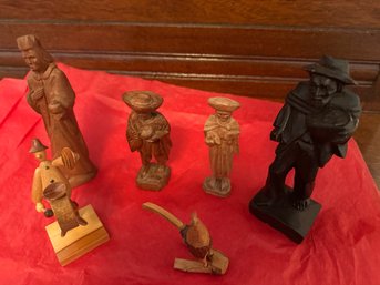 Wood Carved Figurines