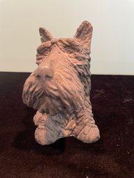 Dog Head Statue