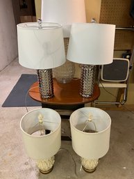 Group Of Contemporary Lamps