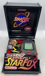 Attention Vintage NINTENDO Collectors- New Old Stock Vintage NELSONIC STARFOX GAME WATCH- Complete In Box