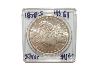 1878-S Morgan Silver Dollar