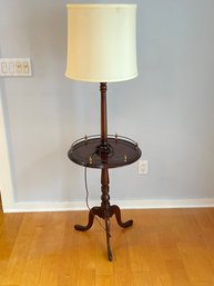 Antique Mahogany Table Lamp By Scholl Furniture