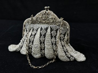 Antique Victorian 1900s Beaded Purse